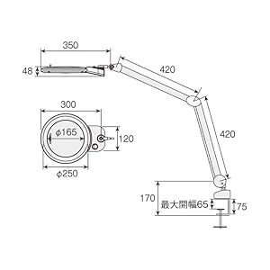 スタイル:倍率:10×ホーザン(HOZAN) ルーペ L-95-10 L-95-10 ルーペ ホーザン 携帯用 倍率10× レンズサイズΦ23mm L