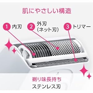 (未使用･未開封品)　パナソニック レディースシェーバー サラシェ 全身用 ピンク調 ES-WL50-P 6k88evb パナソニック レディースシェーバー サラシェ 全身用 ピンク調