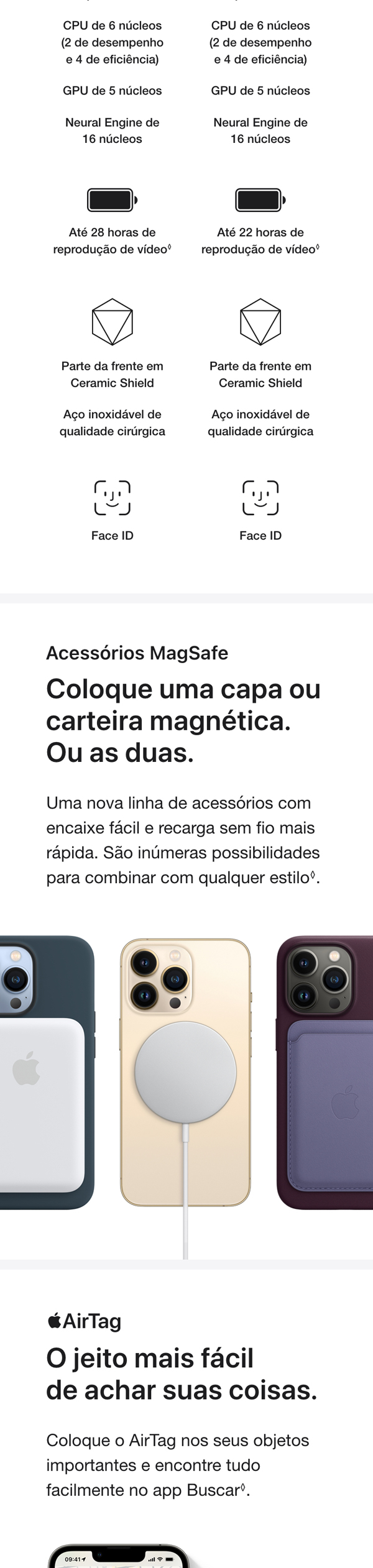 Apple iPhone 13 Pro (256 GB) - Azul Sierra | Amazon.com.br