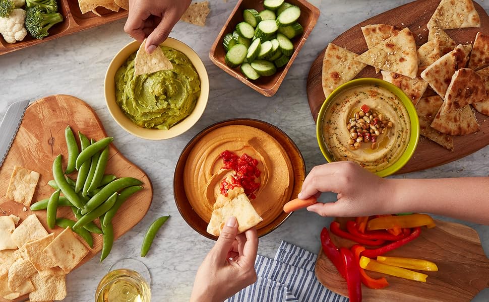 Sabra Roasted Garlic Hummus, Great Hummus for Dipping
