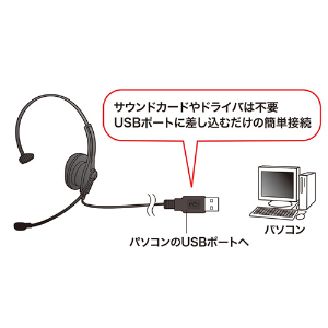 サンワサプライ USBヘッドセット HM-HEA03BK Amazon.co.jp: サンワサプライ USBヘッドセット/ヘッドホン MM