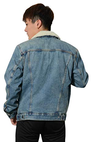 Amazon.co.jp: [リーバイス] デニムジャケット Type III Sherpa
