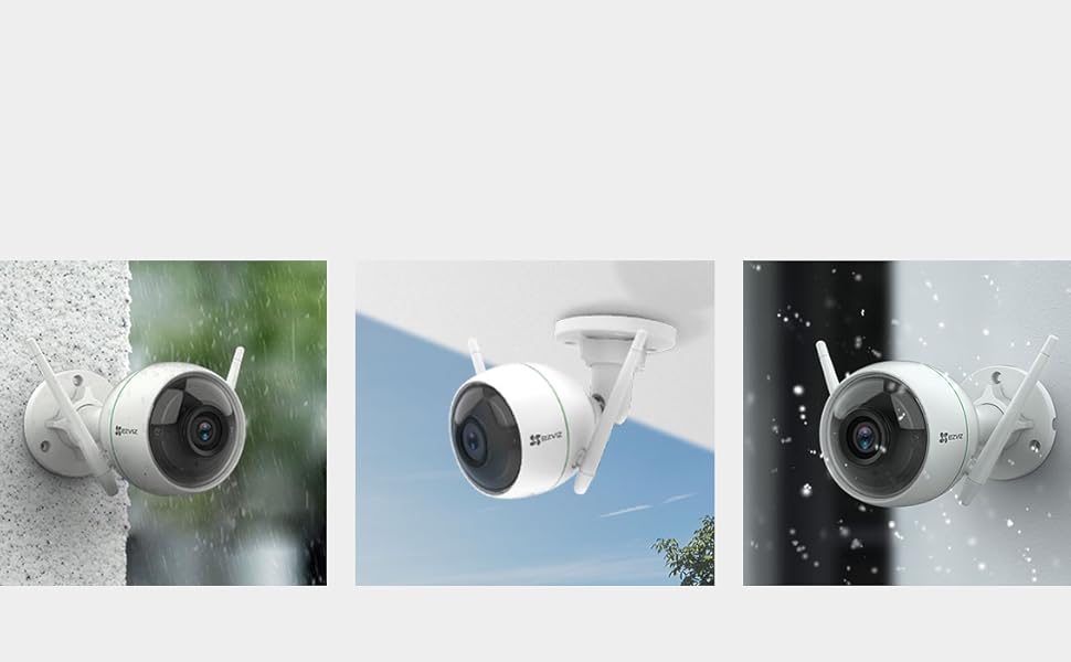 EZVIZ CSCV310A01C2WFR C3WN 1080p Outdoor Camera Weatherproof Smart Motion Detection Zone