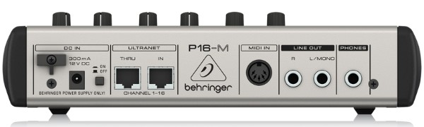 Behringer P16-M PowerPLAY 16-Channel Digital Personal Mixer