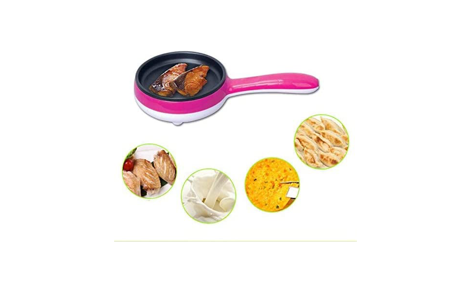 Egg Cooker 7 Egg Volume Electric Skillet for Eggs Poached, multicolor