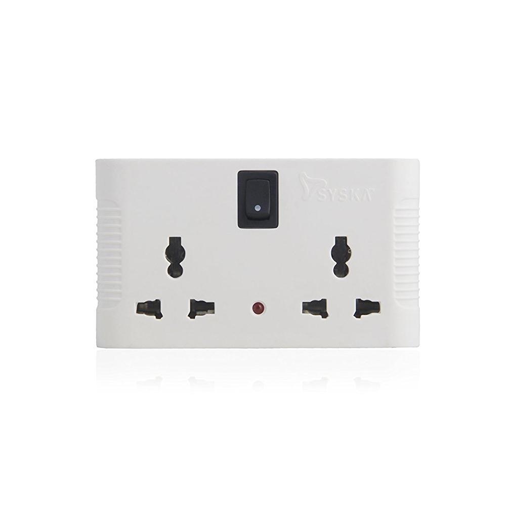 Buy Syska 4 Way Power Multi Plug Extension Board (1 Piece) Online at