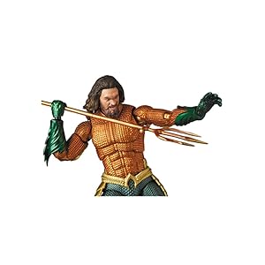 MAFEX アクアマン (AQUAMAN Ver.) NEW MAFEX No.267 Aquaman and the Lost Kingdom Gold & Green