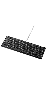 Amazon.co.jp: サンワサプライ(Sanwa Supply) 有線スリム