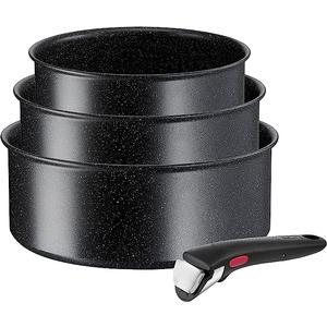 Tefal Ingenio Black Stone: Casseroles Empilables Antiadhésives Induction Noir Compatible avec Indicateur de Température 44d338ef 6c91 4640 89aa 0469d66e37f4. CR0,0,300,300 PT0 SX300 V1