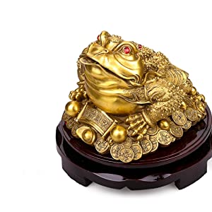 Amazon.co.jp: 三脚蛙 三本脚の蛙 三脚蟾蜍 銭蛙 カエル 銅製
