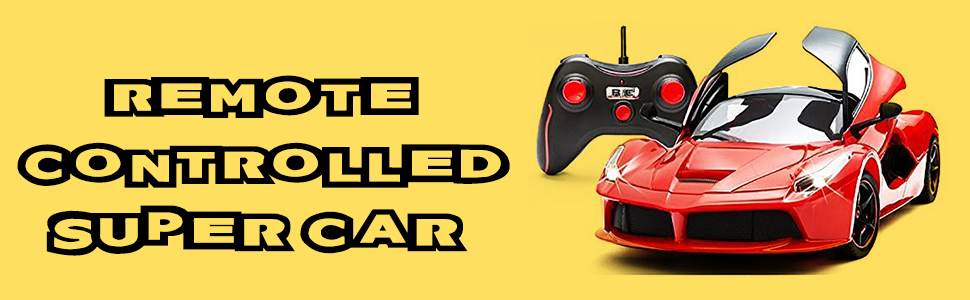 Webby Remote Controlled Super Car with Opening Doors