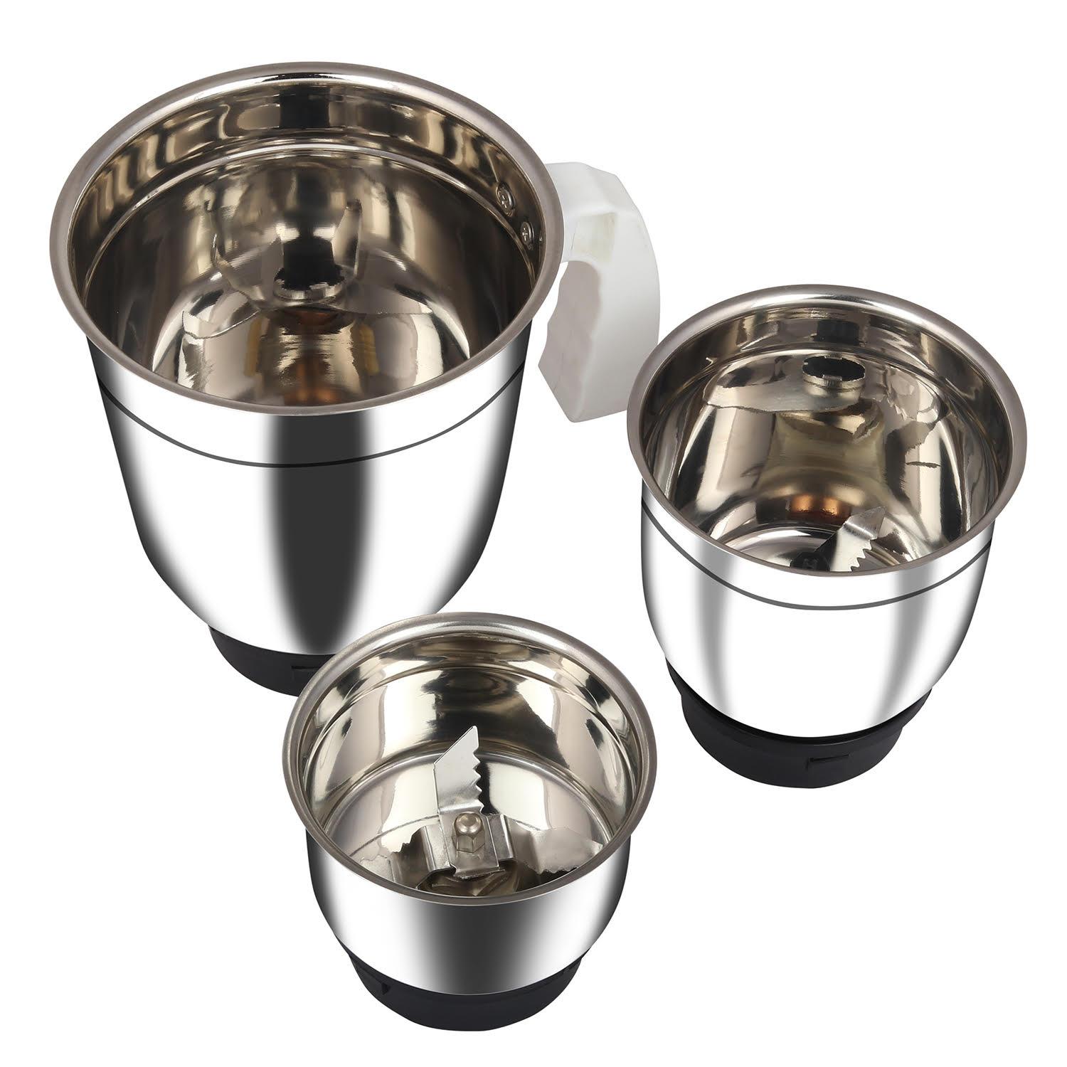 Buy Lifelong Power Pro 500Watt Mixer Grinder with 3 Jars, White/Grey