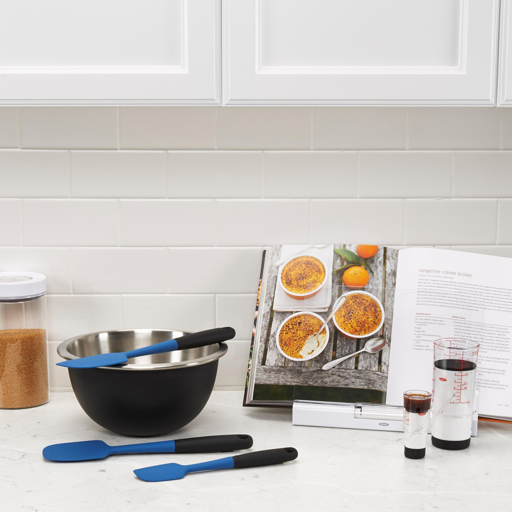 OXO Good Grips Silicone Jar Spatula White Amazon.co.uk Kitchen & Home