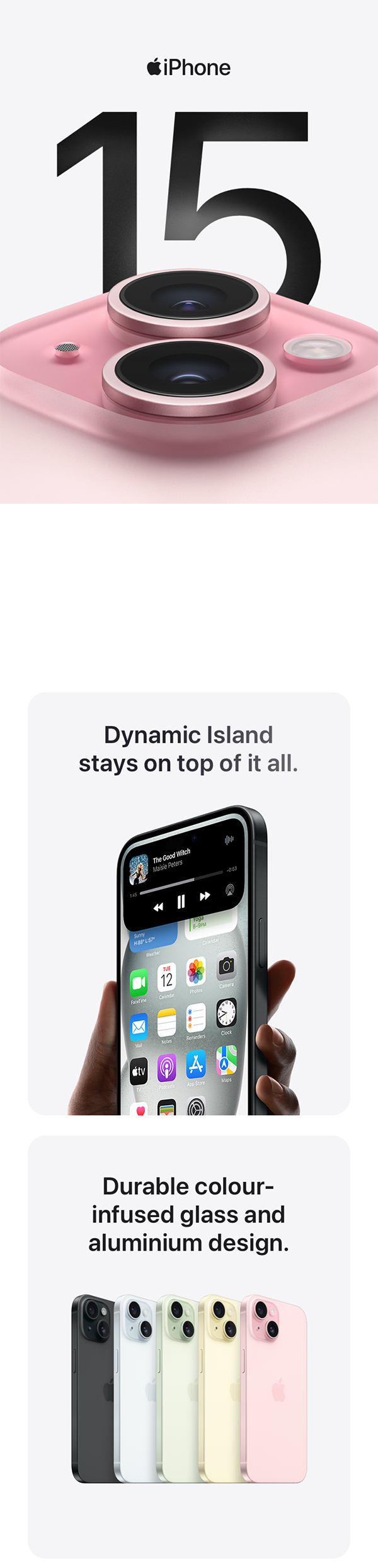 Apple iPhone 15 Blue 本体　128GB iPhone 15 128GB - ブルー（SIMフリー）[整備済製品] - Apple