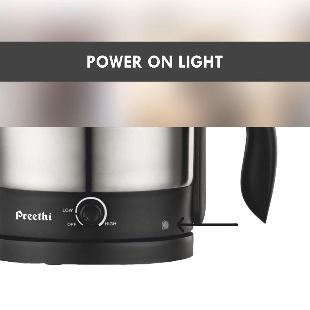 Buy Preethi Armour Multi Utility EK708 1.2Litre Electric Kettle (Steel