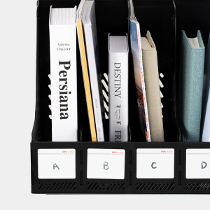 Deli Magazine File Holder, Desk Organizer File Folder for Office Organization and Storage, Sturdy