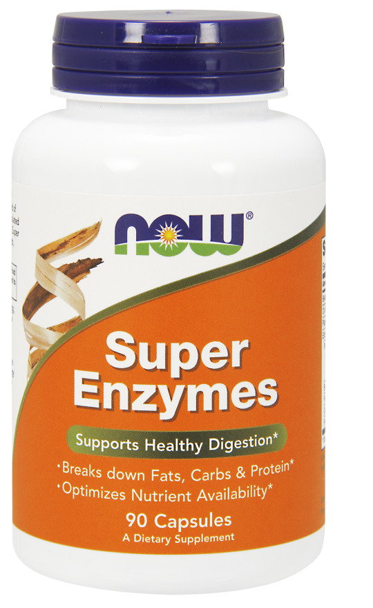 NOW Super Enzymes,180 Capsules Health & Personal Care