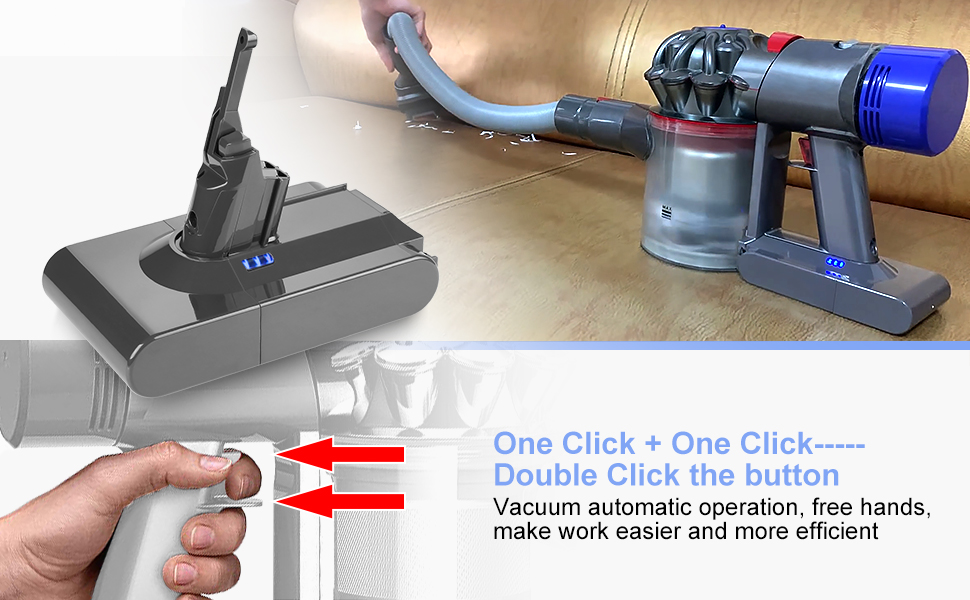 energup Replacement for Dyson V8 SV10 Battery Compatible with Dyson V8