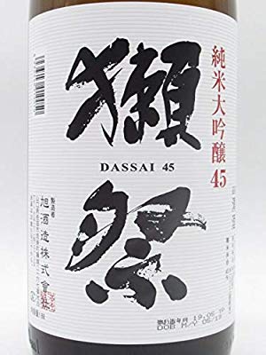 Amazon.co.jp: 獺祭（だっさい） 純米大吟醸 45 1800ml : 食品