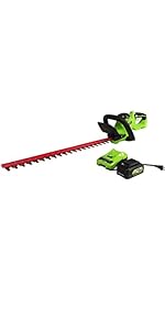 Greenworks(グリーンワークス)充電式電動ヘッジトリマー レーザーカット Amazon | Greenworks(グリーンワークス) 充電式電動ヘッジ