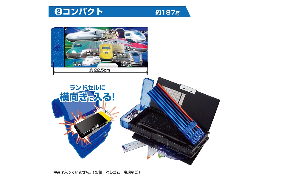 FUKAページ　【4個】 Amazon | クツワ 筆箱 ドッキングZ 4ドアチェンジ えきめい