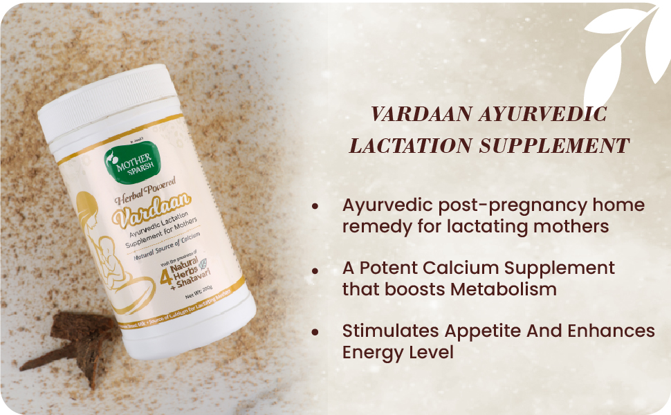 Mother Sparsh Vardaan Ayurvedic Lactation Supplement with