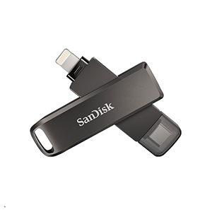SanDisk 64GB iXpand Flash Drive Luxe for iPhone and USB Type-C Devices