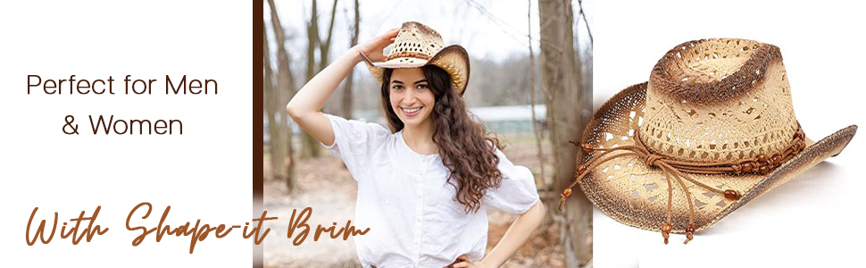 straw cowboy hat