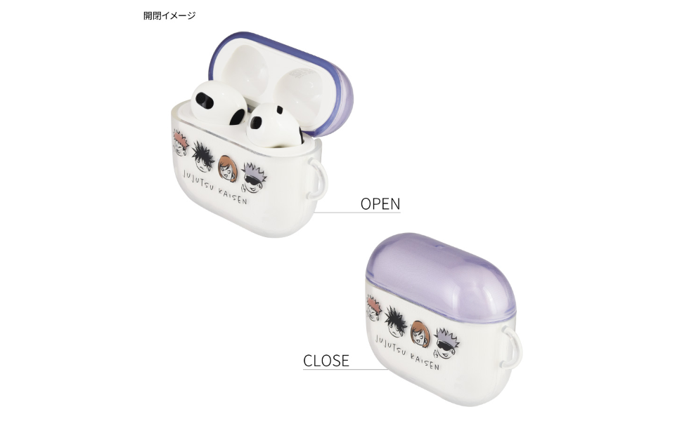 Amazon | グルマンディーズ 呪術廻戦 AirPods(第3世代) 対応