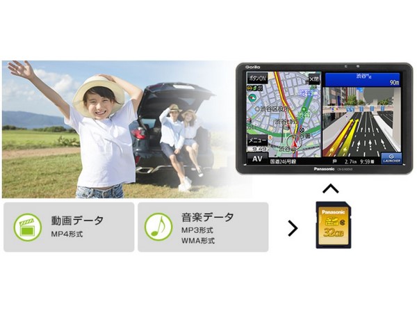 812 Panasonic Gorilla CN-G740D カーナビ 価格.com - パナソニック GORILLA CN-G740D スペック・仕様