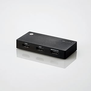 Amazon | エレコム HDMI切替器 【PS4/PS3/Switch対応】 2入力1