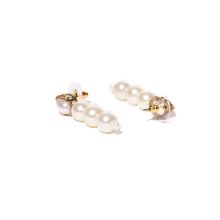 Zaveri Pearls Grand Moti Rani haar Necklace Set For Women (White) (ZPFK4137)