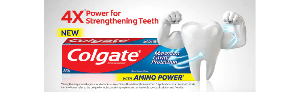 Colgate Colgate Maximum Cavity Protection Great Regular Flavour Toothpaste - 120 ml - Pack of 2