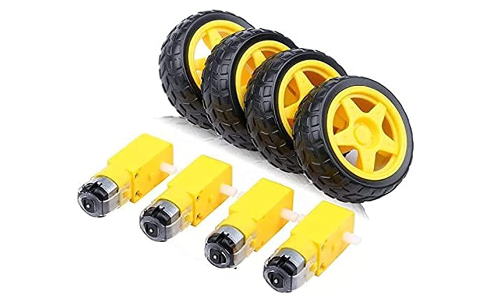 Dc geared motor with wheel: Buy Online at Best Price in Egypt - Souq is ...