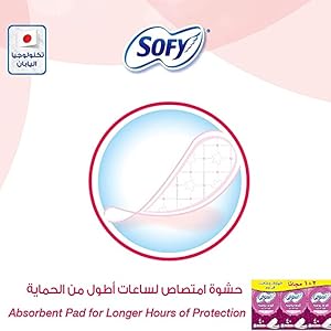 Sofy Panty Liner (Clean And Pure) Unscented 2+1 (40X3 Pads)