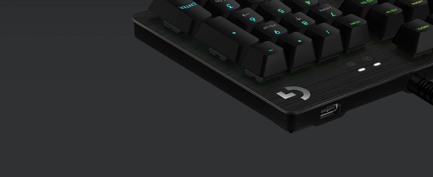 Logitech G512 SE Mechanical Gaming Keyboard, RGB Lightsync Backlit Keys