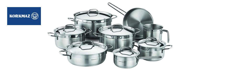 Korkmaz Alfa Grande Cookware Set 14 Pcs 4