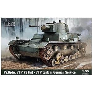Amazon | IBG 1/35 ドイツ軍 Pz.Kpfw. 7TP 731(p) 37mm砲鹵獲