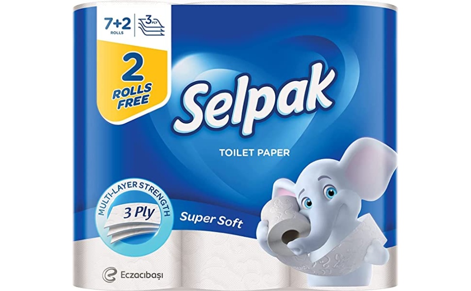 Selpak 3 Ply Toilet Paper 7+2 Rolls 140 Sheets Buy Online at Best