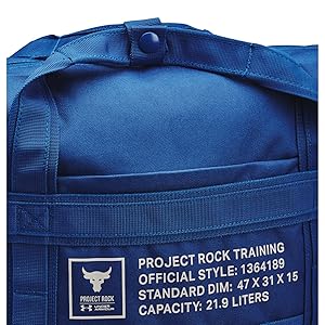 UAプロジェクトロック　ダッフルバッグパック Amazon | [アンダーアーマー] UA Project Rock Duffle BP Mens