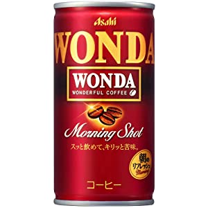 Amazon.co.jp: Asahi Beverage Wonda Morning Shot Can, 6.5 oz