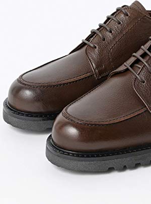 【美品】B:MING by BEAMS Uチップ シューズ　ビジネス　ブラウン B：MING by BEAMS ビジネスシューズ ラウンド U-チップ シューズ