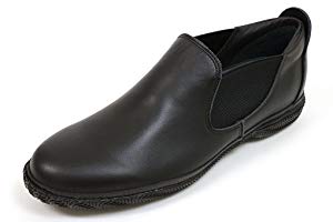 美品 スピングルビズ サイドゴア ブラック レザー 返品送料無料】スピングル SPINGLE ビジネスシューズ サイドゴア