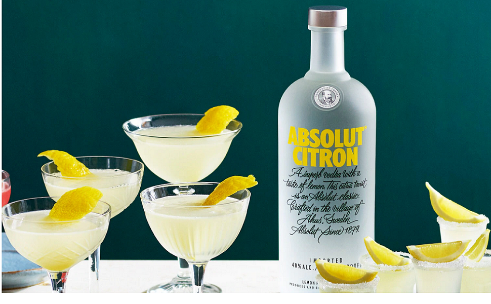 Absolut Citron Lemon Flavoured Vodka, 70cl Amazon.co.uk Grocery