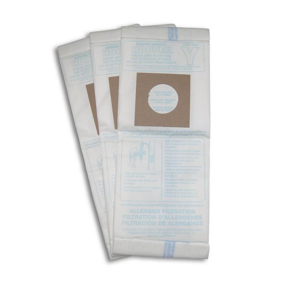 Hoover Vacuum Bags - Pack of 3 (Type Y) -6