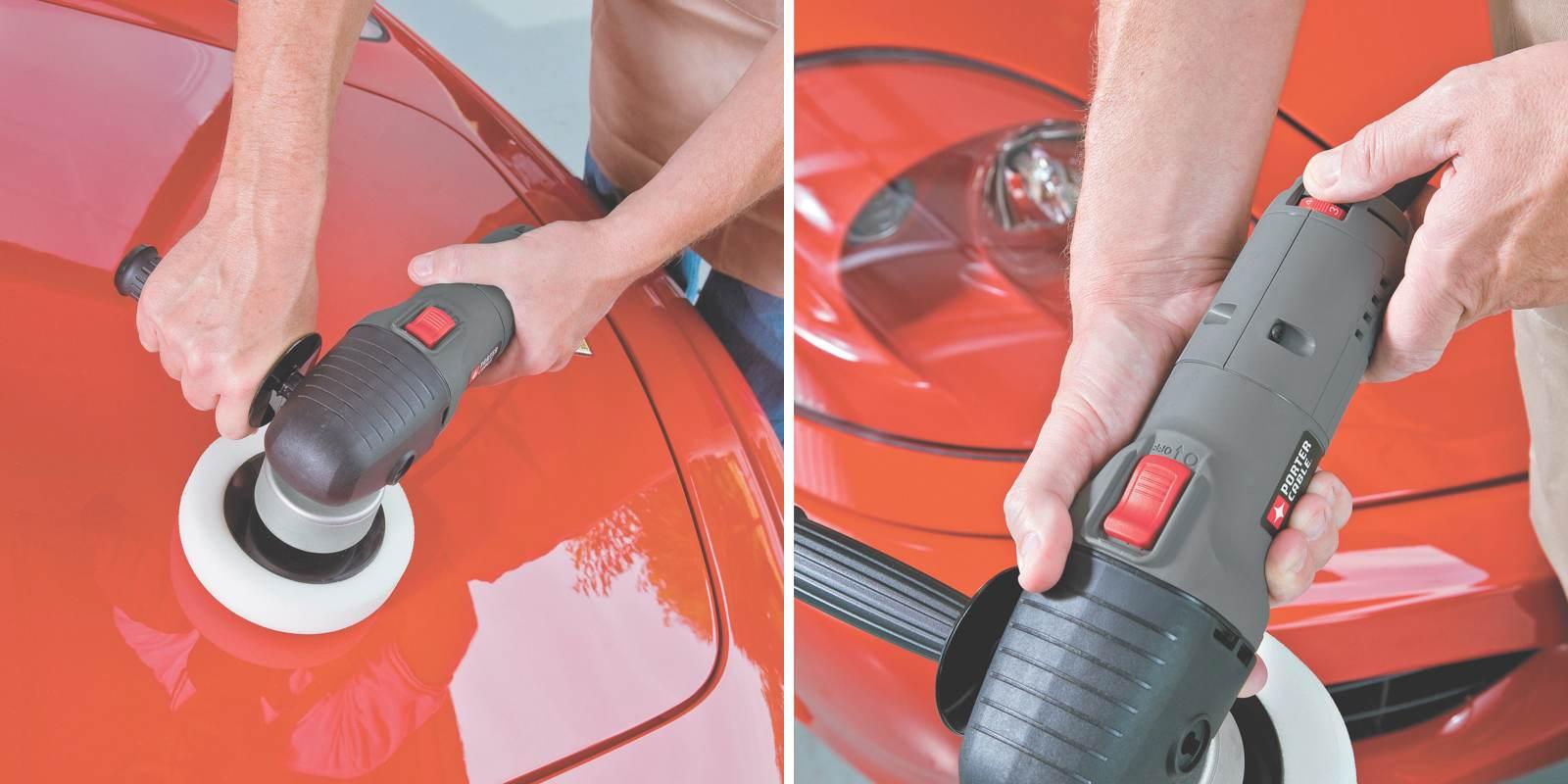 PORTERCABLE 7424XP 6Inch VariableSpeed Polisher & PORTERCABLE 18007