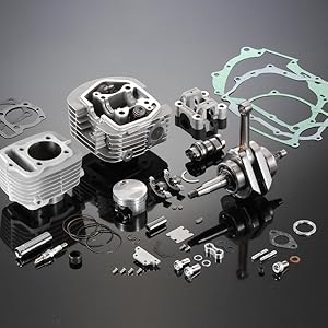 Amazon.co.jp: ヨシムラ ヨシムラヘッド125ccキット APE50