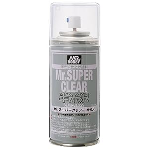 Amazon | GSIクレオス Mr.スーパークリアー 半光沢 スプレー