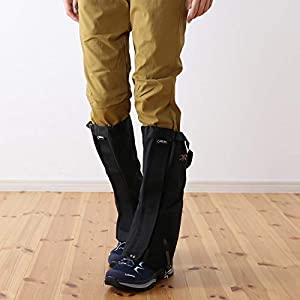 Amazon アウトドアリサーチ Outdoor Research Womens Crocodiles Black Lサイズ Outdoor Research アウトドアリサーチ 登山用ゲイター スパッツ