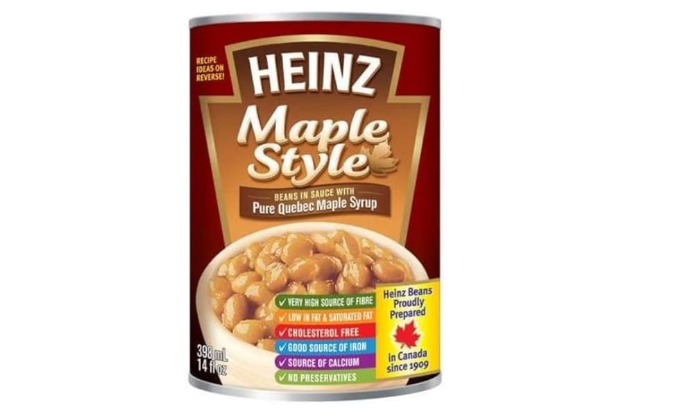 Heinz Maple Style Beans, 398ml Amazon.ca Grocery & Gourmet Food